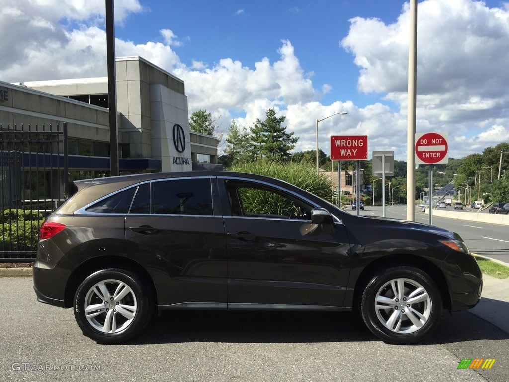 Kona Coffee Metallic 2015 Acura RDX Technology Exterior Photo #115809461