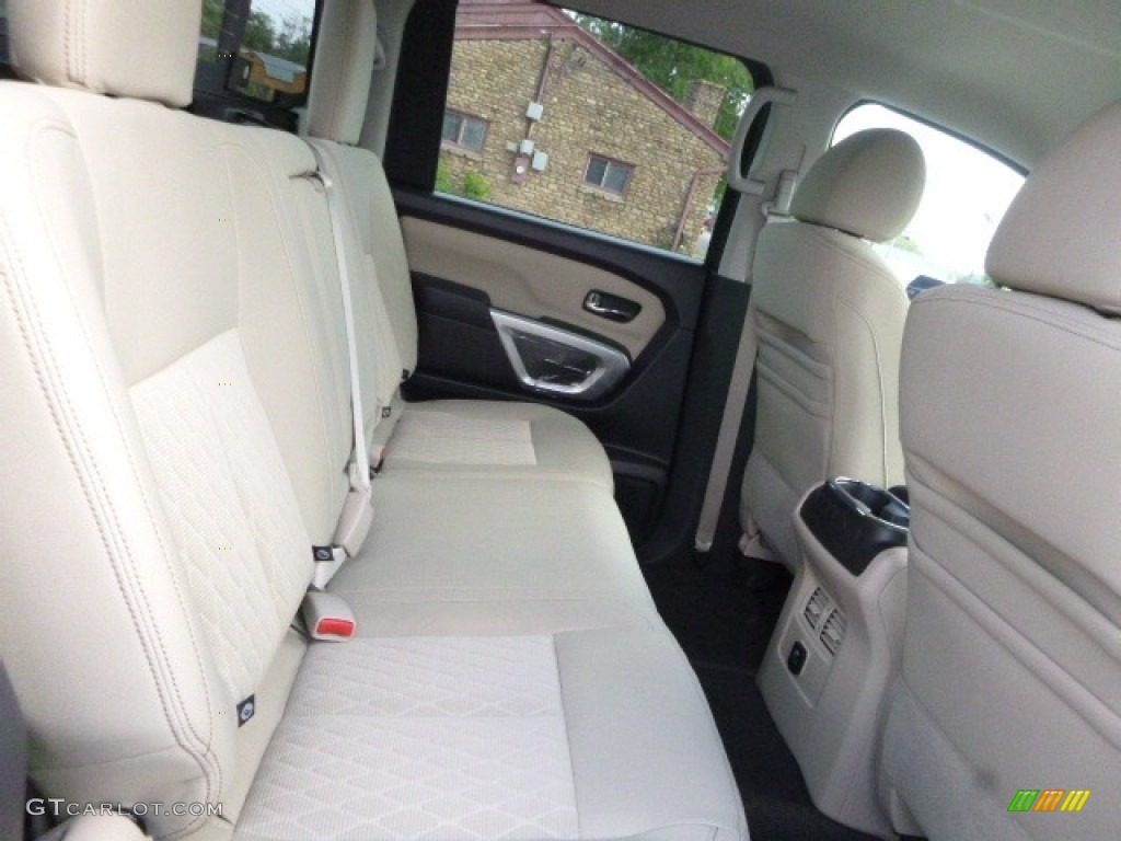 2017 Nissan TITAN XD SV Crew Cab 4x4 Rear Seat Photo #115809487