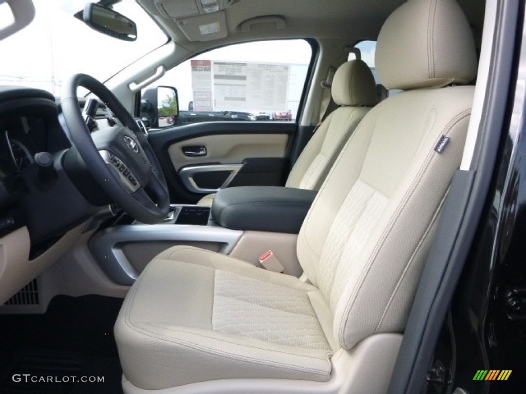 2017 Nissan TITAN XD SV Crew Cab 4x4 Front Seat Photo #115809688