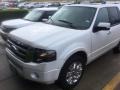 White Platinum 2014 Ford Expedition Limited