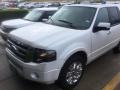 2014 White Platinum Ford Expedition Limited  photo #1