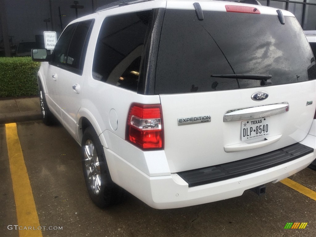 2014 Expedition Limited - White Platinum / Charcoal Black photo #4