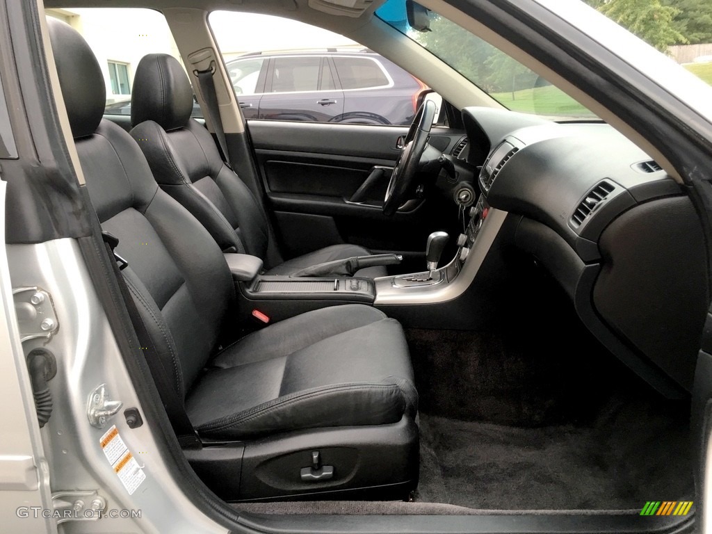 2005 Outback 2.5XT Limited Wagon - Brilliant Silver Metallic / Off Black photo #13