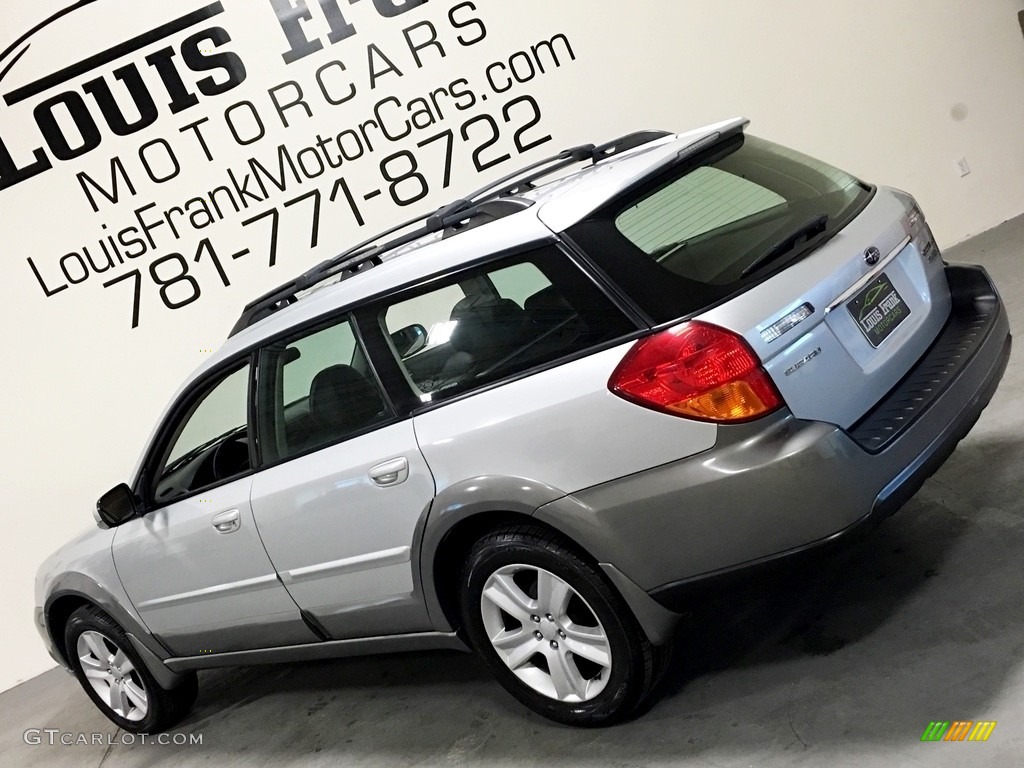 2005 Outback 2.5XT Limited Wagon - Brilliant Silver Metallic / Off Black photo #18