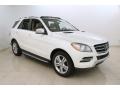 Diamond White Metallic 2014 Mercedes-Benz ML 350 4Matic