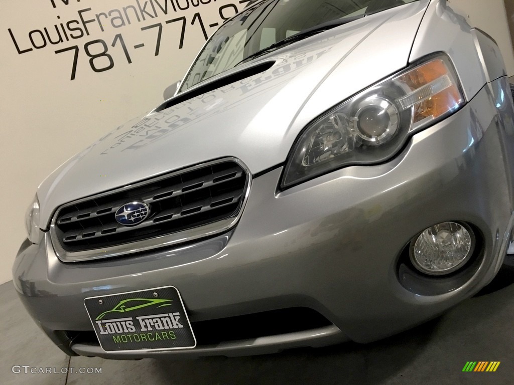 2005 Outback 2.5XT Limited Wagon - Brilliant Silver Metallic / Off Black photo #24