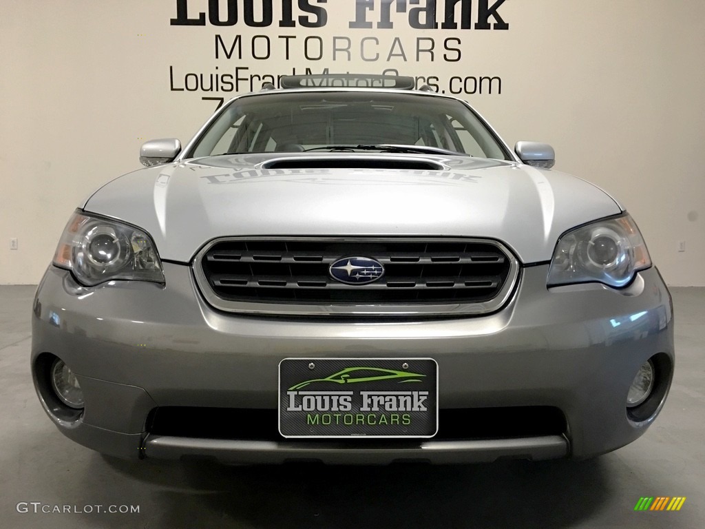 2005 Outback 2.5XT Limited Wagon - Brilliant Silver Metallic / Off Black photo #25