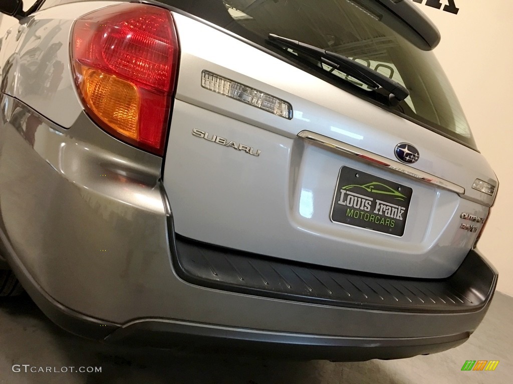 2005 Outback 2.5XT Limited Wagon - Brilliant Silver Metallic / Off Black photo #29
