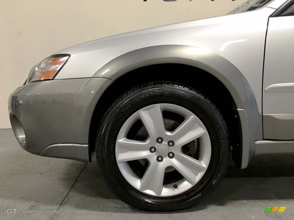 2005 Outback 2.5XT Limited Wagon - Brilliant Silver Metallic / Off Black photo #30