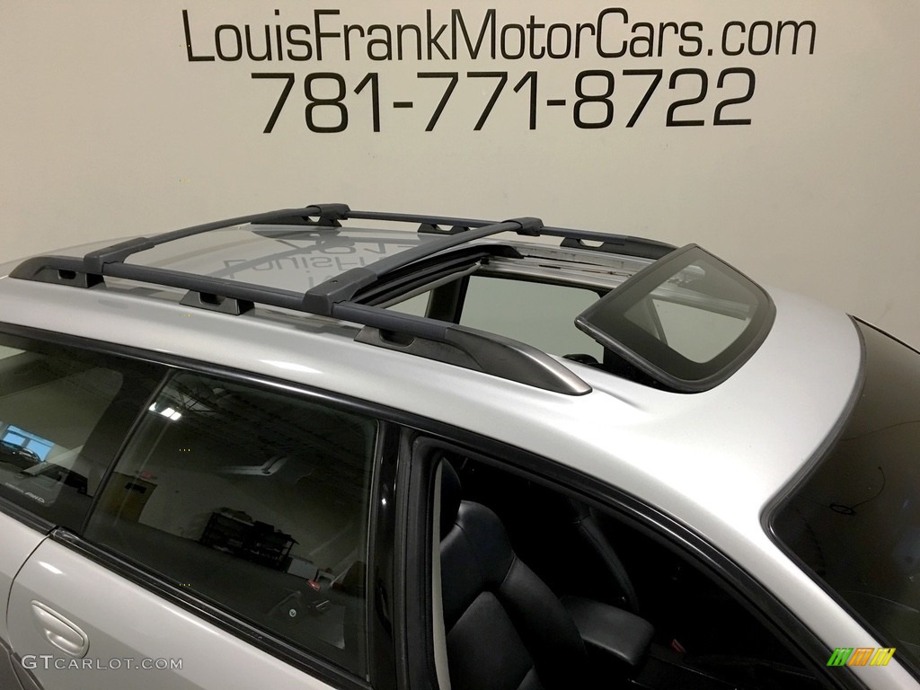 2005 Outback 2.5XT Limited Wagon - Brilliant Silver Metallic / Off Black photo #41
