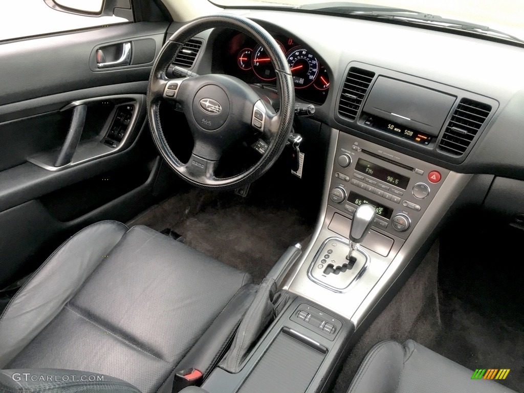 2005 Outback 2.5XT Limited Wagon - Brilliant Silver Metallic / Off Black photo #47