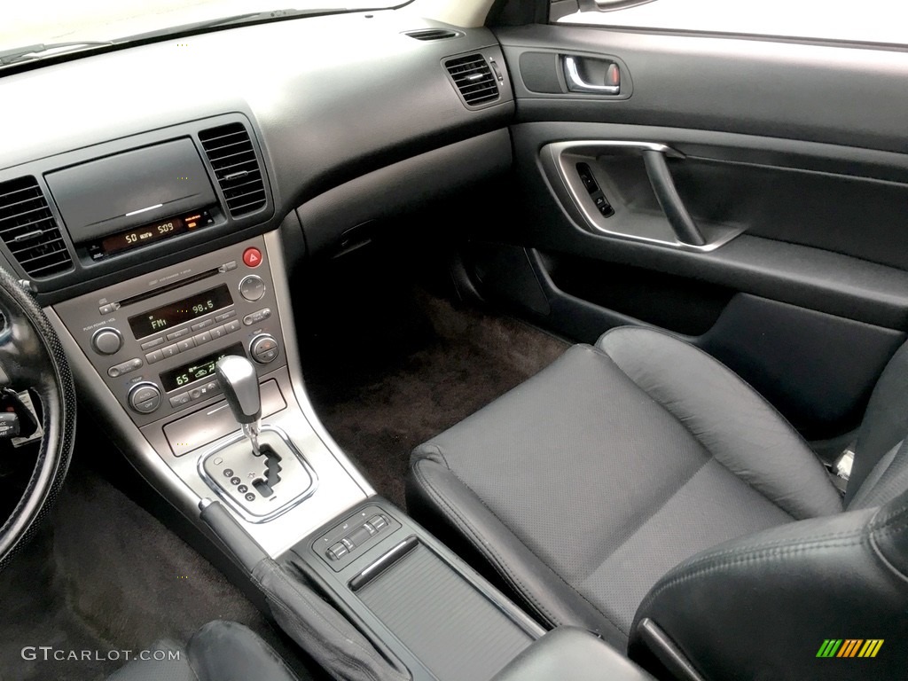 2005 Outback 2.5XT Limited Wagon - Brilliant Silver Metallic / Off Black photo #48