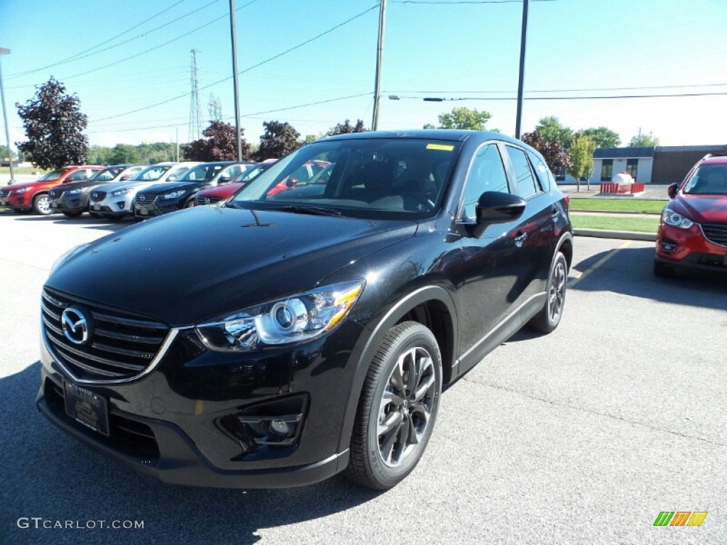 2016 CX-5 Grand Touring - Jet Black Mica / Black photo #1