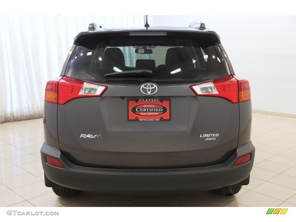 2013 RAV4 Limited AWD - Magnetic Gray Metallic / Black photo #15