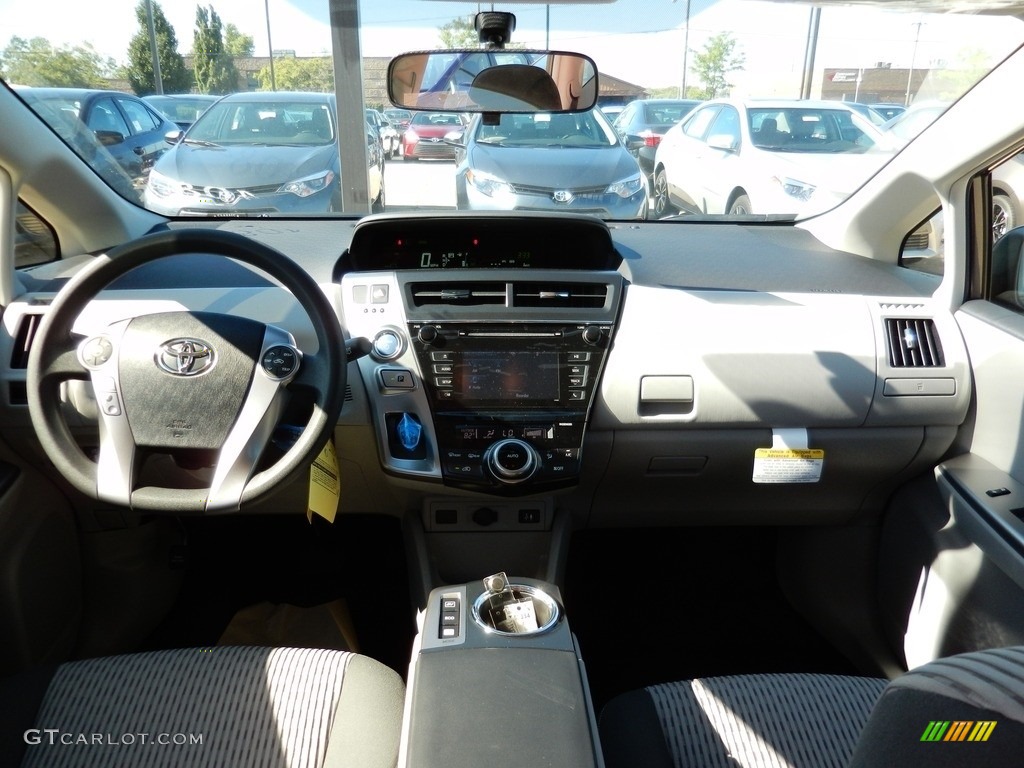 2017 Prius v Two - Magnetic Gray Metallic / Black photo #4