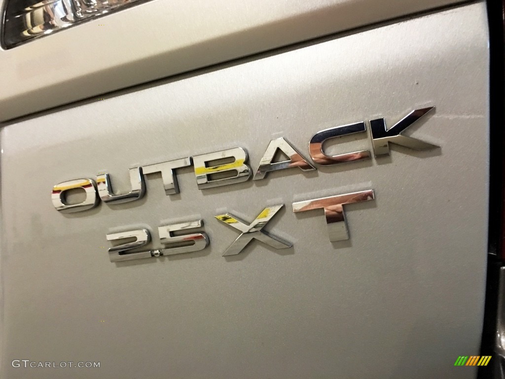 2005 Outback 2.5XT Limited Wagon - Brilliant Silver Metallic / Off Black photo #100
