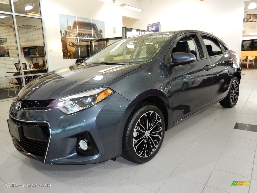 2016 Corolla S Plus - Slate Metallic / Black photo #2