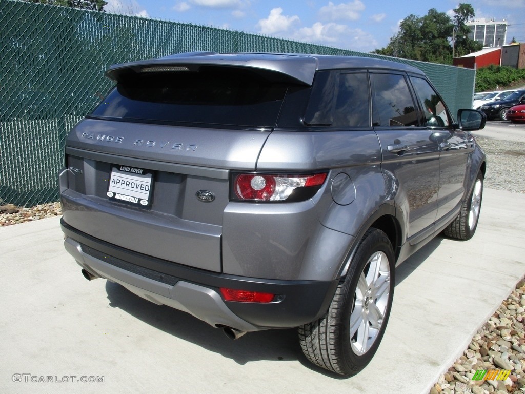 2013 Range Rover Evoque Pure - Orkney Grey Metallic / Ebony photo #4