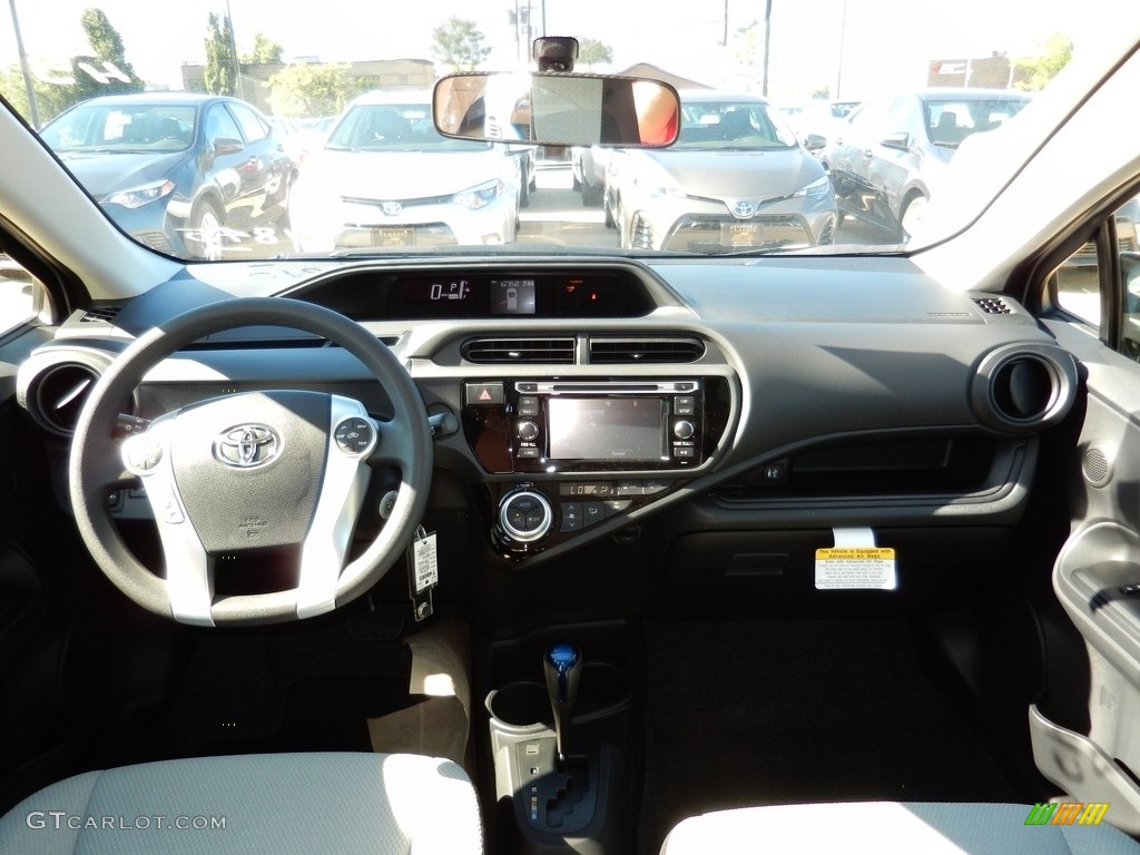 2016 Prius c One - Classic Silver Metallic / Ash/Black photo #5