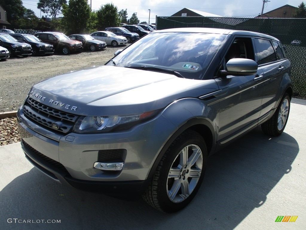 2013 Range Rover Evoque Pure - Orkney Grey Metallic / Ebony photo #7