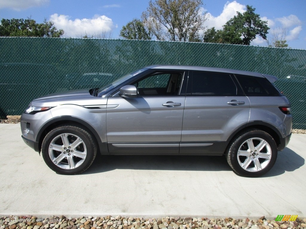2013 Range Rover Evoque Pure - Orkney Grey Metallic / Ebony photo #8