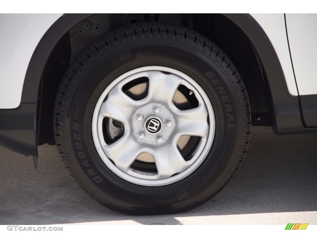 2013 CR-V LX - White Diamond Pearl / Gray photo #27