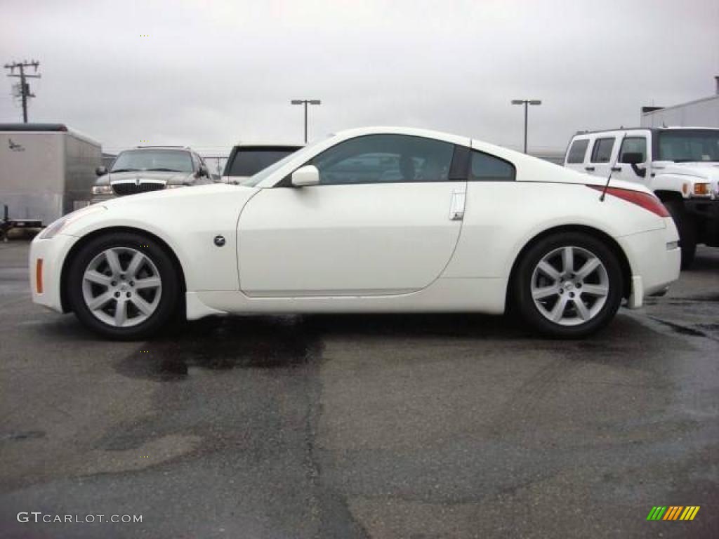 2004 350Z Touring Coupe - Pikes Peak White Pearl / Frost photo #3