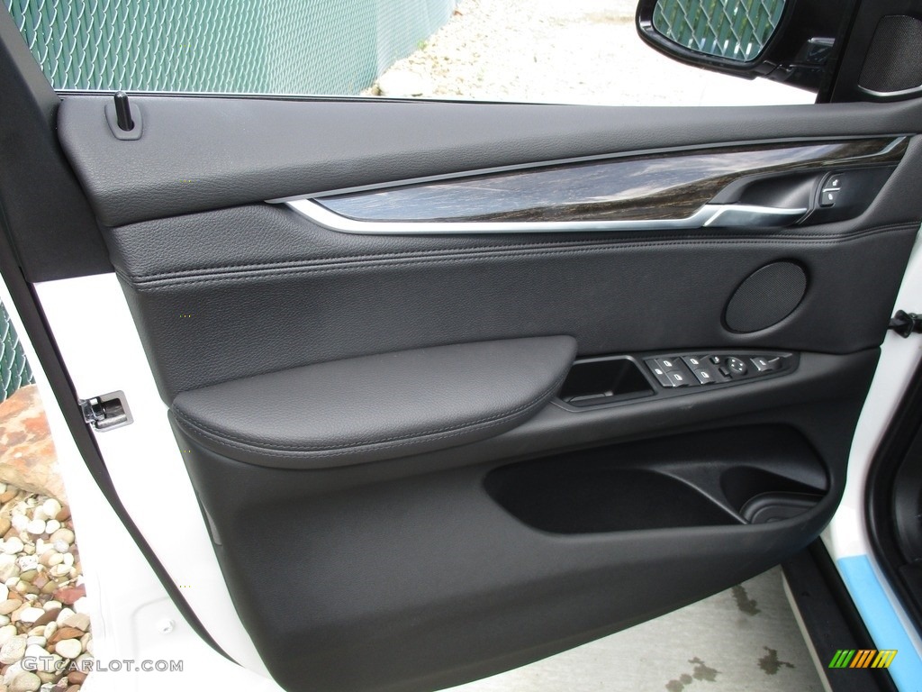 2017 BMW X5 xDrive35i Black Door Panel Photo #115818378