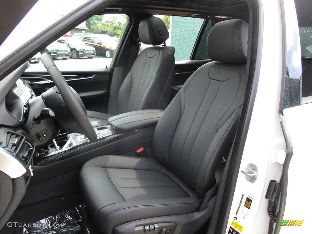 Black Interior 2017 BMW X5 xDrive35i Photo #115818429