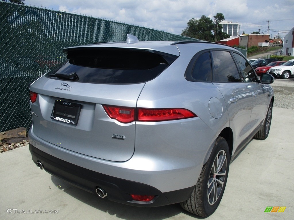 2017 F-PACE 35t AWD Premium - Rodium Silver / Jet photo #4