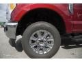 2017 Ruby Red Ford F250 Super Duty Lariat Crew Cab 4x4  photo #5