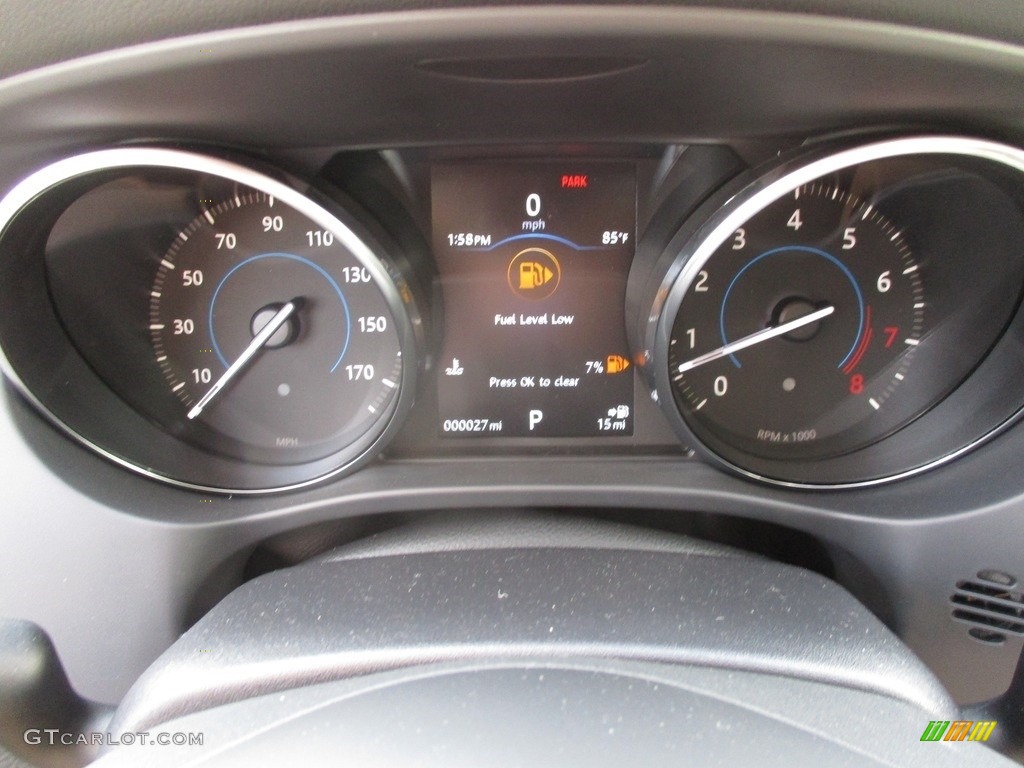 2017 Jaguar F-PACE 35t AWD Premium Gauges Photos