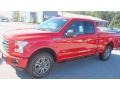 Race Red 2016 Ford F150 XLT SuperCab 4x4 Exterior