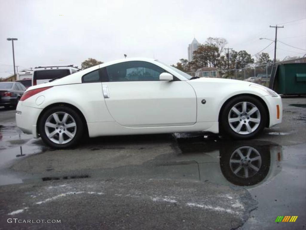 2004 350Z Touring Coupe - Pikes Peak White Pearl / Frost photo #7