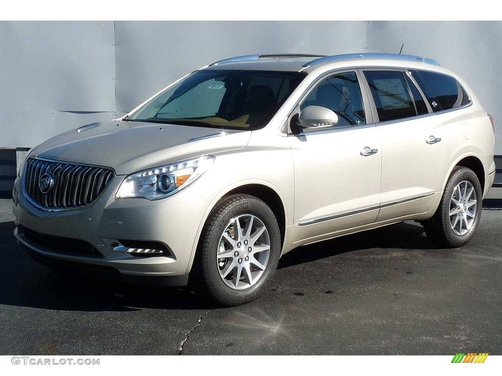 Sparkling Silver Metallic 2017 Buick Enclave Leather AWD Exterior Photo #115823763