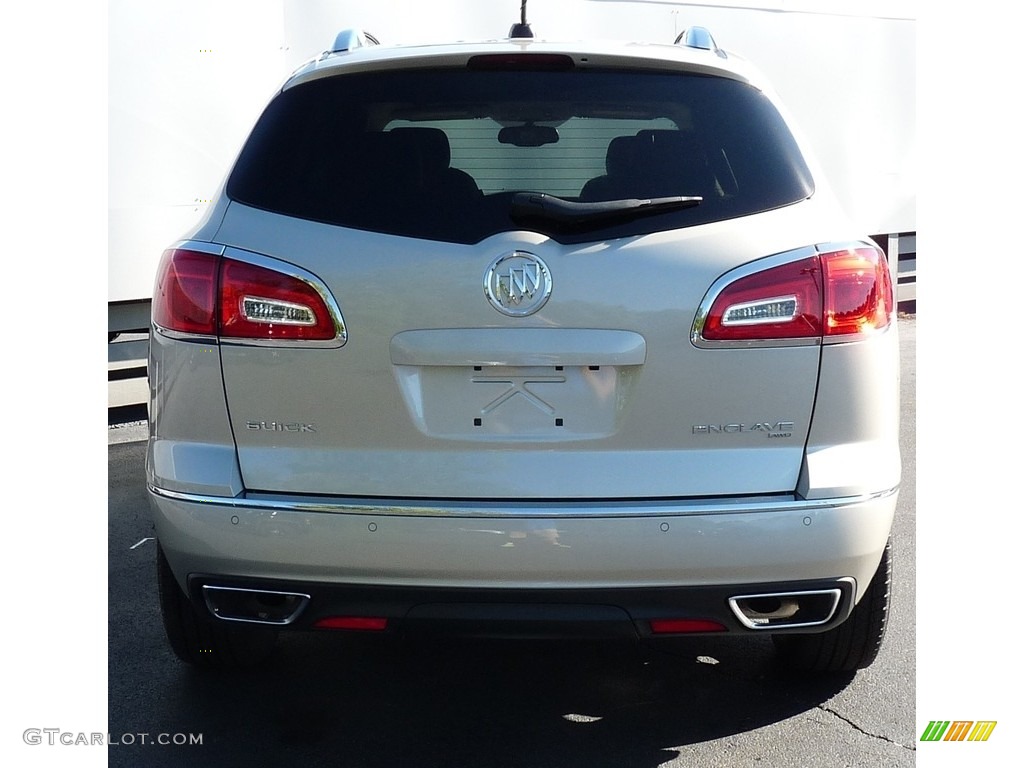 2017 Enclave Leather AWD - Sparkling Silver Metallic / Choccachino photo #3