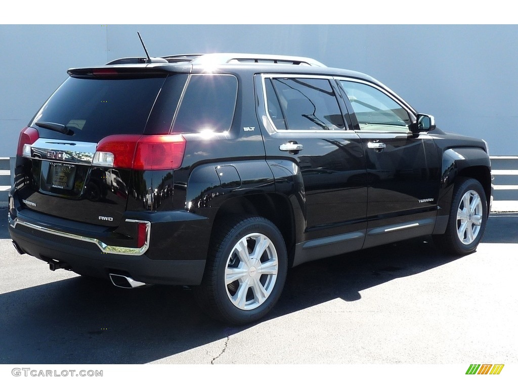 2017 Terrain SLT AWD - Ebony Twilight Metallic / Jet Black photo #2