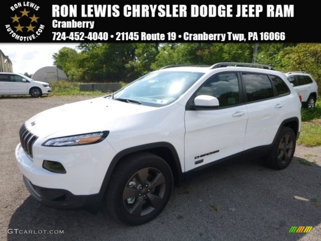 Bright White Jeep Cherokee