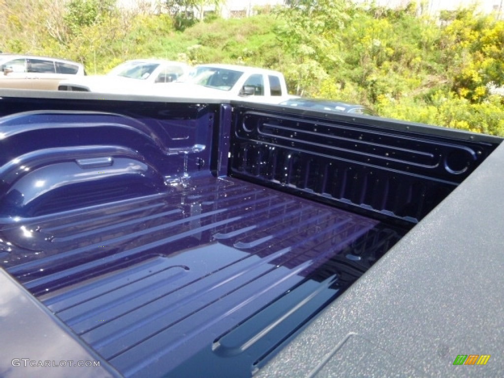 2017 1500 Express Quad Cab 4x4 - True Blue Pearl / Black/Diesel Gray photo #4