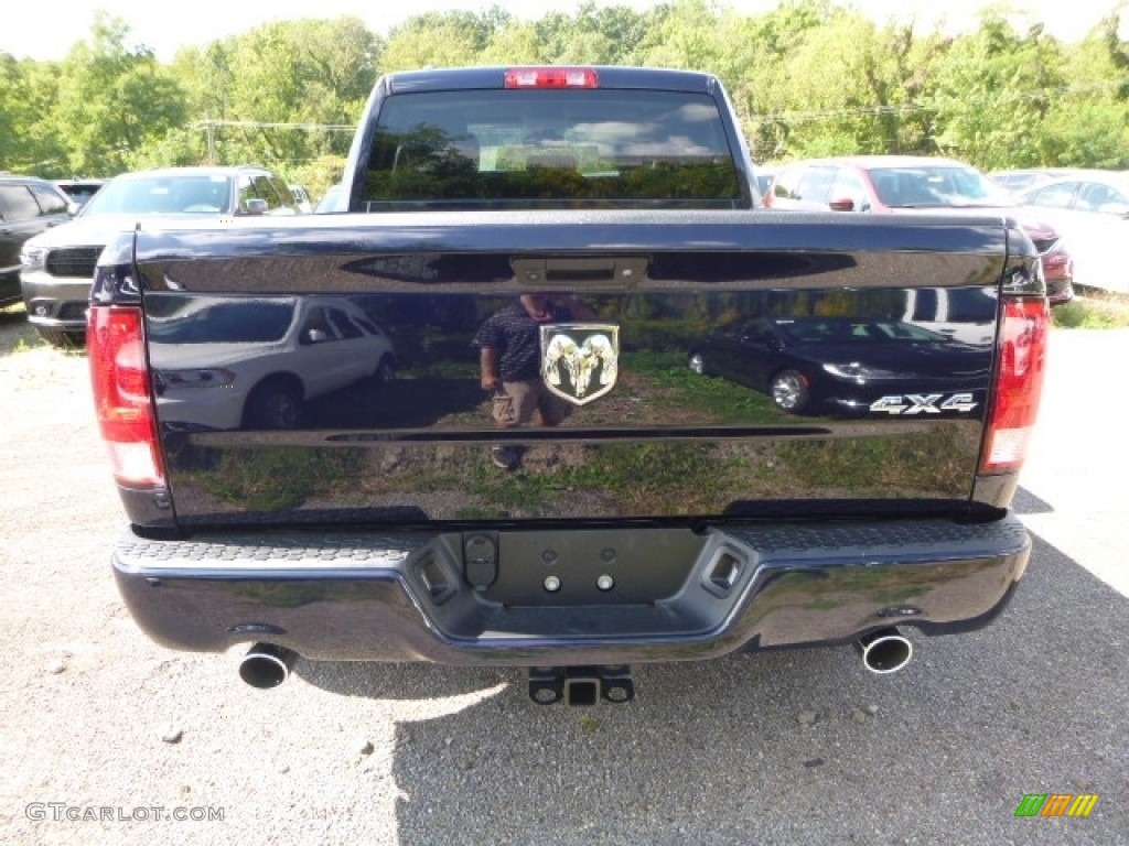 2017 1500 Express Quad Cab 4x4 - True Blue Pearl / Black/Diesel Gray photo #7