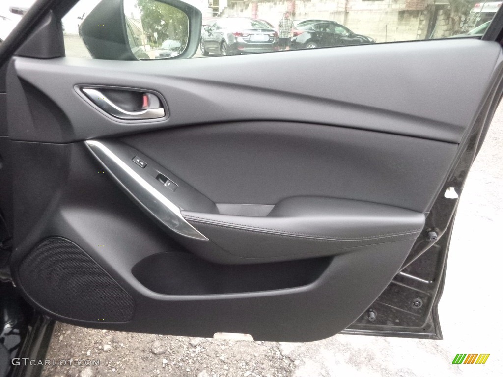 2017 Mazda Mazda6 Sport Black Door Panel Photo #115829568