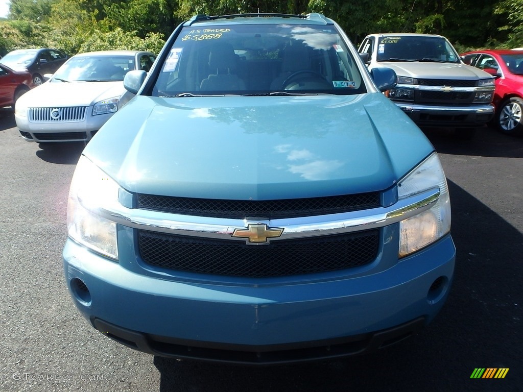 2008 Equinox LT AWD - Golden Teal Metallic / Dark Gray photo #6