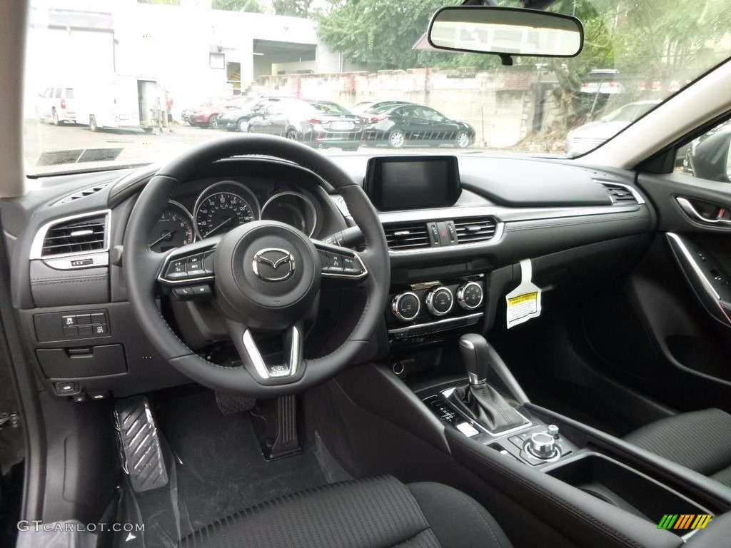 Black Interior 2017 Mazda Mazda6 Sport Photo #115829613