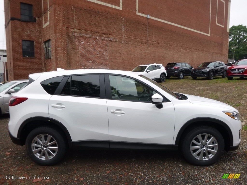 2016 CX-5 Touring AWD - Crystal White Pearl Mica / Sand photo #2