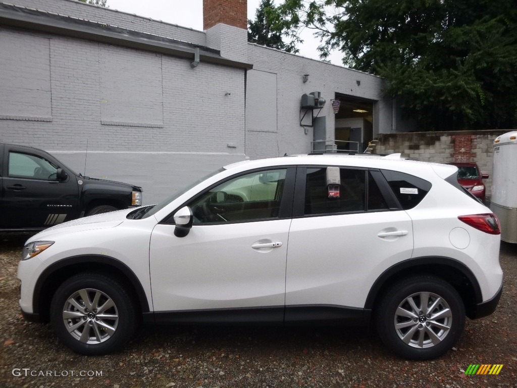 2016 CX-5 Touring AWD - Crystal White Pearl Mica / Sand photo #3