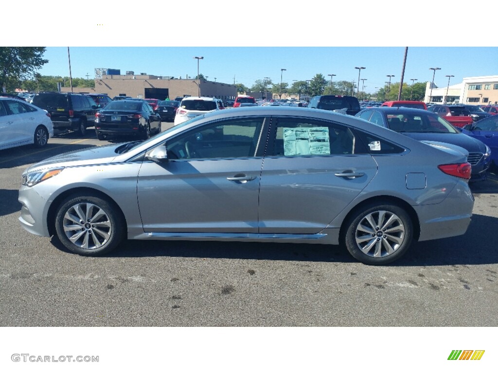 Shale Gray Metallic 2017 Hyundai Sonata Sport Exterior Photo #115831701