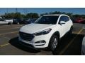 2017 Dazzling White Hyundai Tucson Eco AWD  photo #1