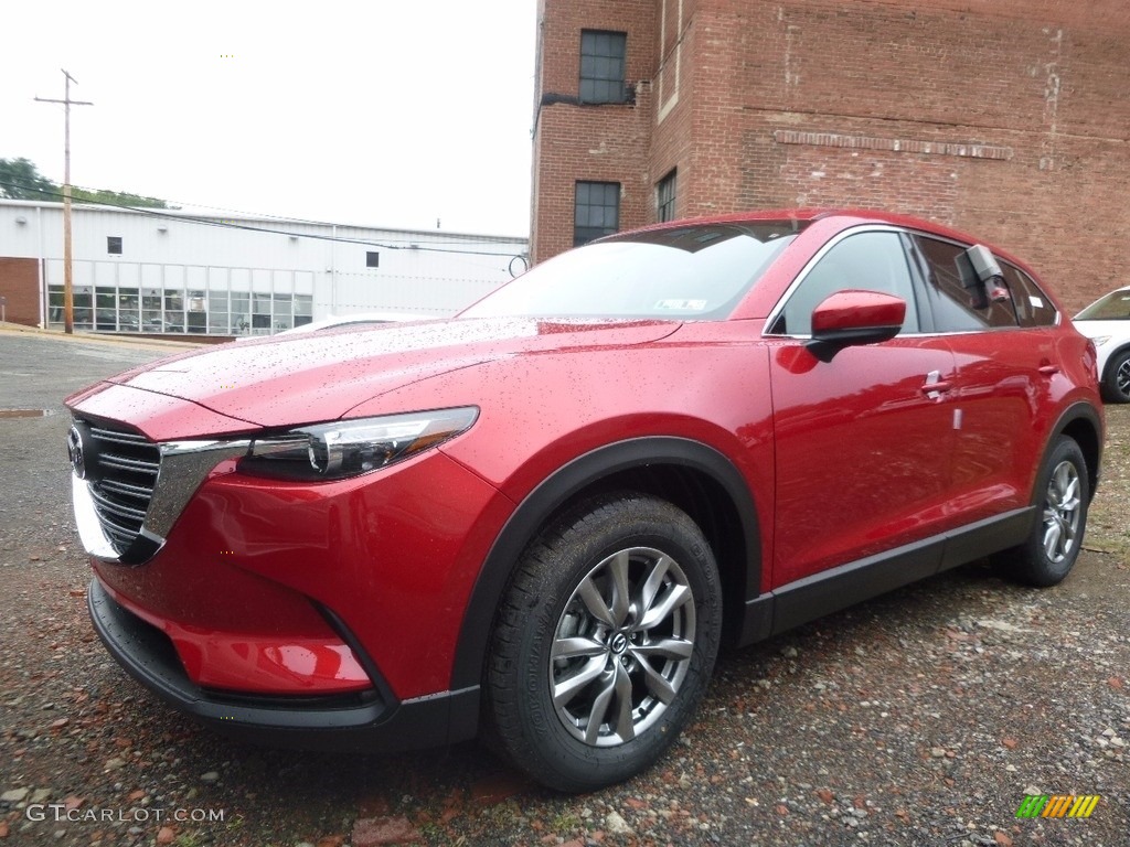 2016 CX-9 Touring AWD - Soul Red Metallic / Sand photo #4