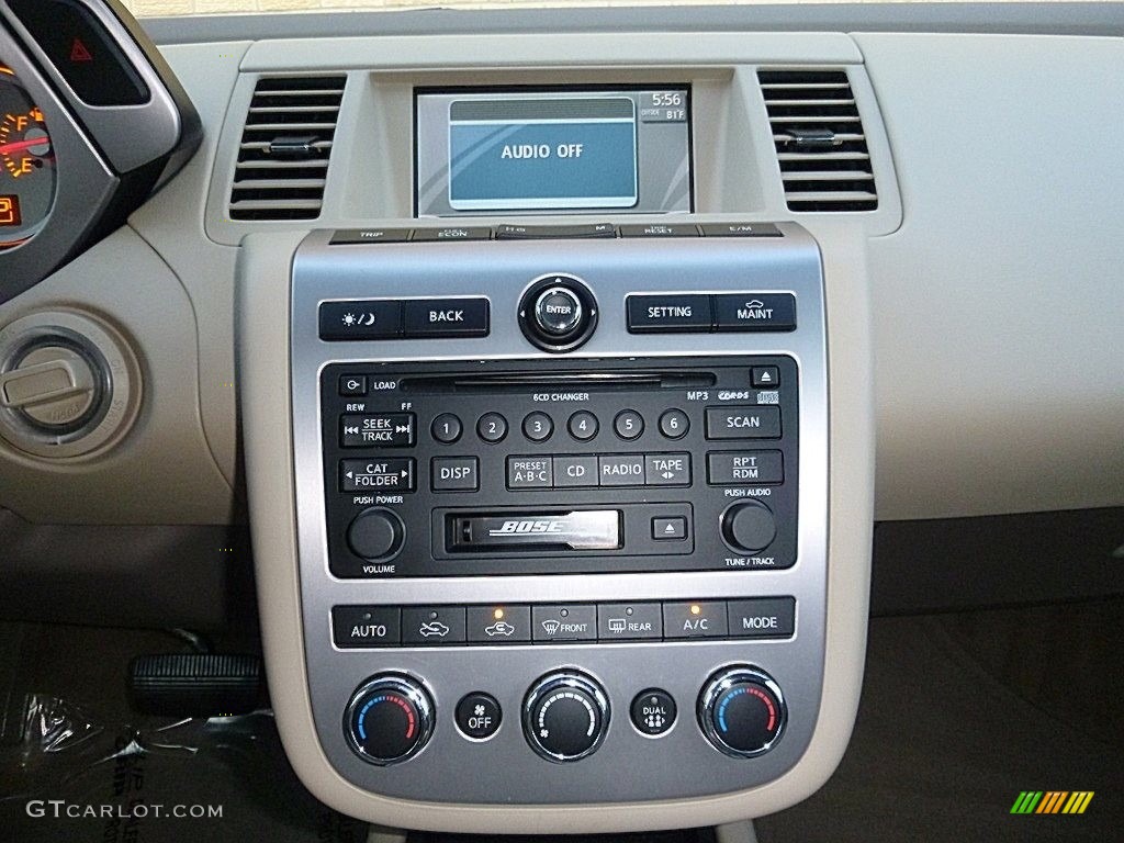 2007 Murano SL AWD - Glacier Pearl White / Cafe Latte photo #28