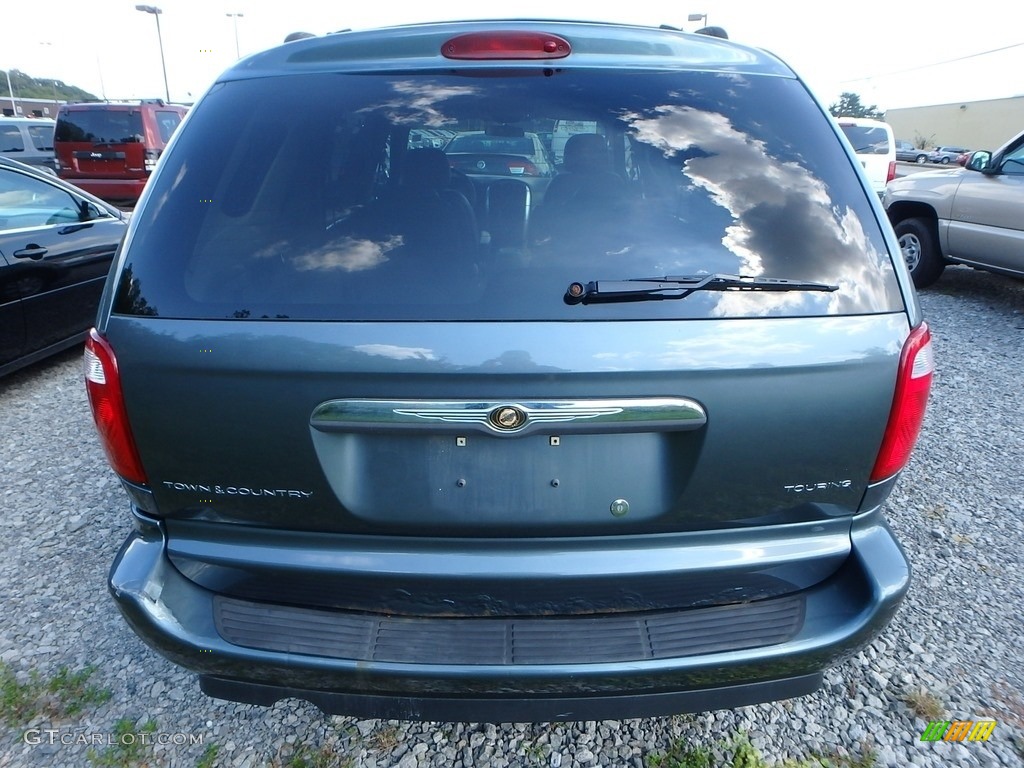 2007 Town & Country Touring - Marine Blue Pearl / Dark Khaki/Light Graystone photo #3